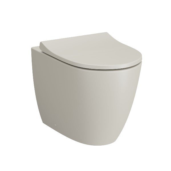 Vitra 7985b020-0090 Sento Rimex Dtd Yerden Tek Klozet 54 Cm Mat Bej