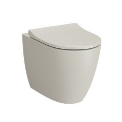 Vitra 7985b020-0090 Sento Rimex Dtd Yerden Tek Klozet 54 Cm Mat Bej