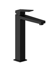 Artema A4372436 Minimax Square Lavabo Bataryası Çanak, Mat Siyah