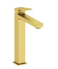 Artema A4372425 Minimax Square Lavabo Bataryası Çanak, Fırçalı Altın