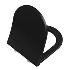 VitrA 131-483R009 İntegra Asma Klozet Kapağı Mat Siyah
