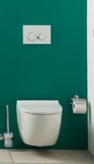 Vitra 7748b001-0559 Sento Rim-Ex (Kanalsız) Asma Klozet, 54 Cm, Mat Beyaz