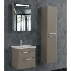 Lineart Efes 50 cm Banyo Dolabı + Ayna Dolaplı