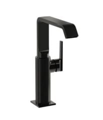 Vitra A4276539 Suit Çanak Lavabo Bataryası Parlak Siyah