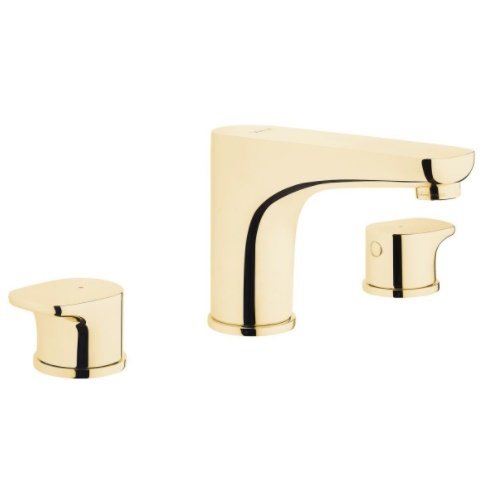 Artema A4250423 X-Line Lavabo Bataryası Üç Delikli Altın