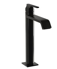 Vitra A4281439 Suit Çanak Lavabo Bataryası Parlak Siyah