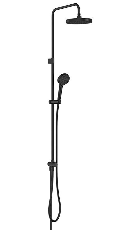 Artema A4591036  Base Round 200 Duş Kolonu Siyah