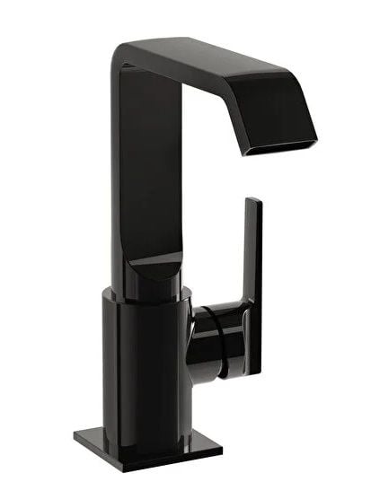 Vitra A4261639 Suit Lavabo Bataryası Parlak Siyah