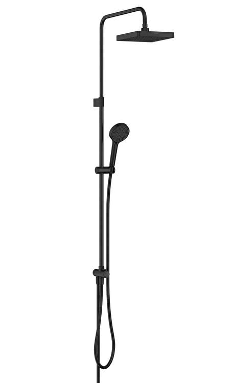 Artema A4591136 Base Square 200 Duş Kolonu Siyah