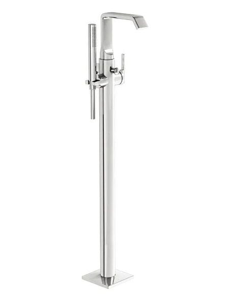 Vitra A42769 Suit Küvet Bataryası Krom (Yerden - El Duşlu)