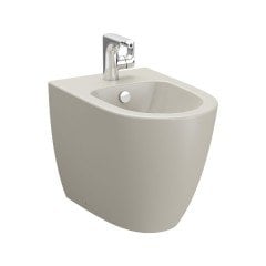 Vitra Sento Duvara Tam Dayalı Yerden Bide 54 cm Mat Bej