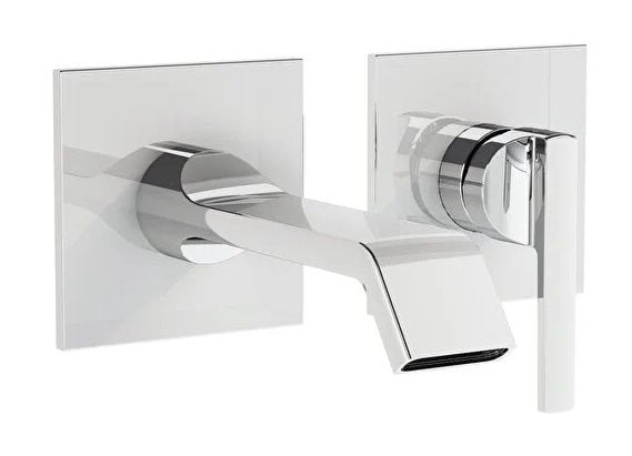 Vitra A42782 Suit Ankastre Lavabo Bataryası (Sıva Üstü Grubu) Krom