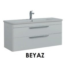 Lineart Efes 105 cm Banyo Dolabı +  Ayna Dolaplı