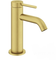 Artema A4353025 Minimax Round Lavabo Bataryası Fırçalı Altın