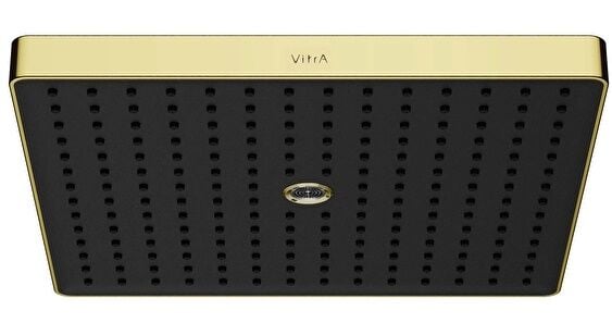 Vitra A4592374 Prime Square Round Duş Başlığı 2F (300mm)Soft Altın