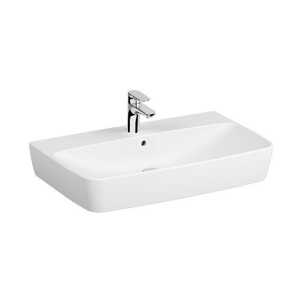 Vitra 7080b003-0973 Shift Tezgah Üstü Lavabo 80 Cm Beyaz