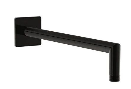 Vitra A4575339 Suit Duş Dirseği Parlak Siyah (90 Derece - Duvardan)