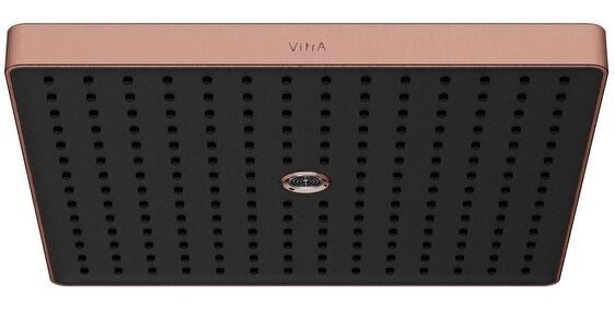 Vitra A4592324 Prime Square Round Duş Başlığı 2F (300mm) Fırç.Bakır