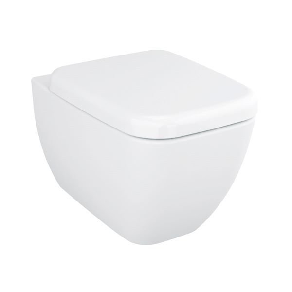 Vitra 4392B003-1618 Shift Asma Klozet, Kanallı, 54 Cm, Parlak Beyaz