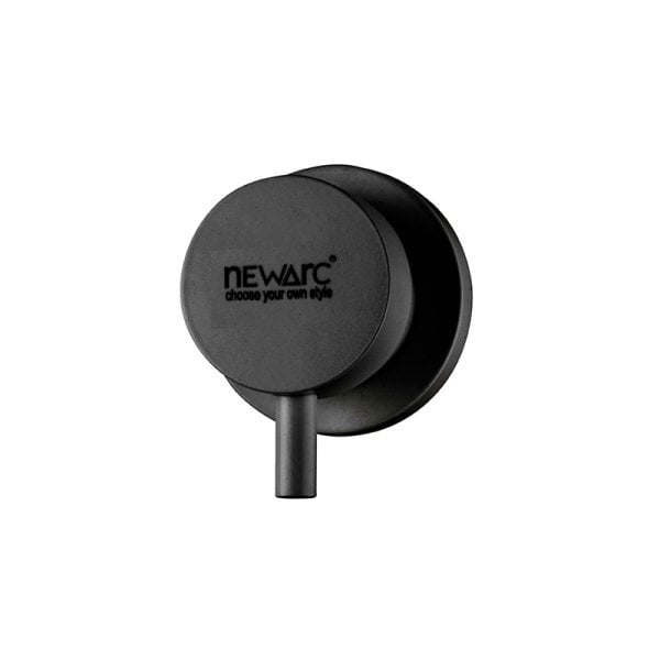 Newarc Maximal Stop Valf Mat Siyah G1/2