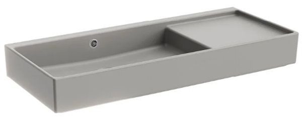 Vitra 7405B076-0012 ArchiPlan Dar Lavabo 90 Cm Mat Taş Gri