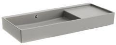 Vitra 7405B076-0012 ArchiPlan Dar Lavabo 90 Cm Mat Taş Gri