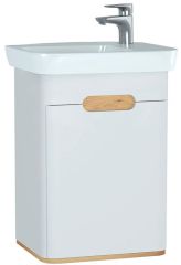 Vitra 60779 Sento Lavabo Dolabı(Sol) 50 Cm Kapaklı Mat Beyaz