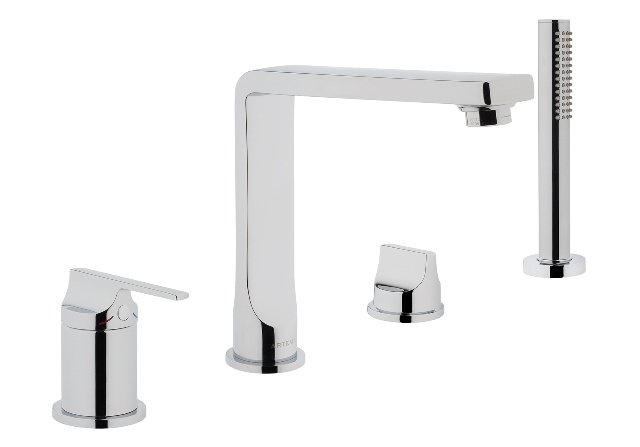 Artema A42529 Suit L Kuvet Bataryası Krom(4 Delikli)