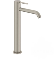 Artema A4353434 Minimax Round Çanak Lavabo Bataryası,Fırçalı Nikel