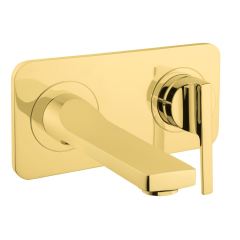 Vitra A4248623 Suit L Ankastre Lavabo Bataryası Altın (Sıva Üstü Grubu)