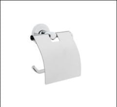 Vitra A44117 Base 100 Kapaklı Tuvalet Kağıtlığı, Krom.
