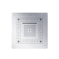 VitrA A45734 Hiera LR 5F Ankastre Duş Başlığı, Krom (500x500)