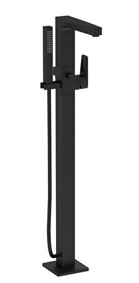 Artema Root Square A4276036 Küvet Bataryası (Yerden – El Duşlu) Mat Siyah