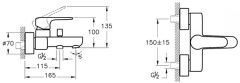 Artema Root Round A4272536 Banyo Bataryası Mat Siyah