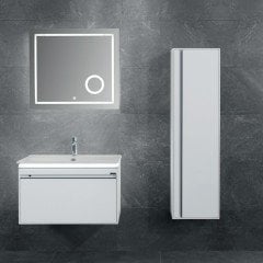 Lineart Icon 81 cm Banyo Dolabı + Ledli Ayna