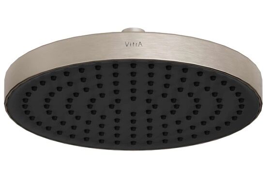 Vitra A4591234 Core Round Duş Başlığı (250 mm) Fırçalı Nikel