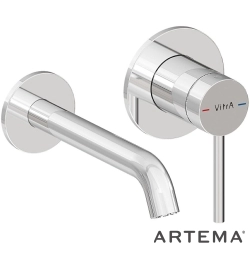 Artema A43537 Minimax Round Ankastre Lavabo Bataryası Kısa,Krom