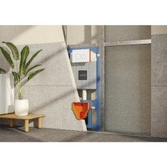 Vitra 768-5800-01 V8 Asma Klozetler İçin Gömme Rezervuar, 8 Cm