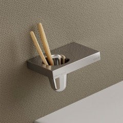 VitrA A48017 İstanbul Diş Fırçalığı, Krom