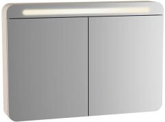 Vitra 61683 Sento Aydınlatmalı Dolaplı Ayna 100 Cm Mat Antrasit