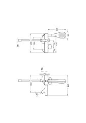 VitrA A41802 İstanbul Banyo Bataryası Krom