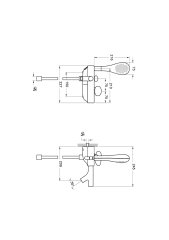 VitrA A41802 İstanbul Banyo Bataryası Krom