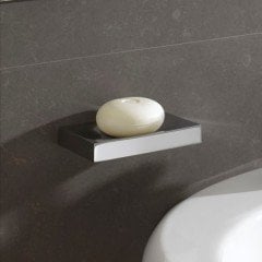 VitrA A48004 İstanbul Katı Sabunluk, Duvardan, Krom