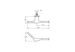 VitrA A48001 İstanbul Tekli Tuvalet Kağıtlığı Krom