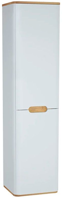 Vitra 60854 Sento Boy Dolabı 40 Cm Çamaşır Sepetli Mat Beyaz(Sol)
