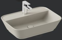 VitrA GeoTezgah Çanak Lavabo 60 cm Mat Bej 7426B020-0001