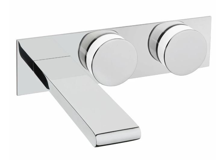 VitrA A4285157 Memoria Ank.Lavabo Bataryası Krom-Beyaz+A42844 Sıva Altı Dahil