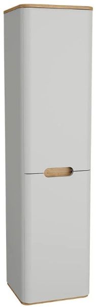Vitra 66004 Sento Boy Dolabı 40 Cm Çamaşır Sepetli M.Açık Gri(Sol)