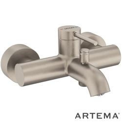 Artema A4354834 Minimax Round Banyo Bataryası Fırçalı Nikel
