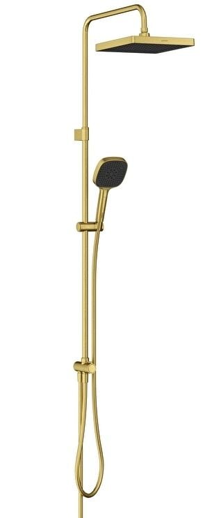 Artema A4591925 Core Square 250 Duş Kolonu Fırçalı altın